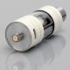 Authentic Pioneer4you iPV Pure X2 Coil Less Sub Ohm Tank - White, Stainless Steel + Glass, 3.5mL, 0.05 ohm, 24mm Diameter