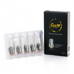 Authentic CoilART Kanthal CTCL Coil Heads for eGo One, Tron - 1.0 Ohm (5 PCS)