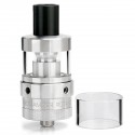 Authentic Steam Crave Aromamizer V2 RDTA Atomizer - Silver, 3mL, 304 Stainless Steel + Glass, 22mm Diameter