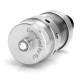 Authentic Steam Crave Aromamizer V2 RDTA Atomizer - Silver, 3mL, 304 Stainless Steel + Glass, 22mm Diameter