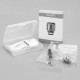 Authentic SMOKTech SMOK Micro TFV4 Micro RCA Coil Head - Silver, 0.62 Ohm