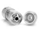 Authentic Pioneer4you iPV Pure X2 Coil Less Sub Ohm Tank - Silver, Stainless Steel + Glass, 3.5mL, 0.05 ohm, 24mm Diameter
