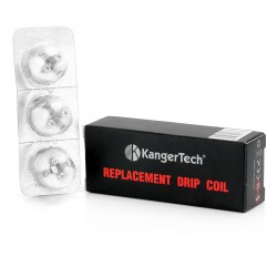 Authentic Kanger Subdrip Replacement Coils for DRIPBOX - 0.2 Ohm (3 PCS)