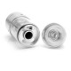 Authentic Augvape Boreas RTA Rebuildable Tank Atomizer - Silver, Stainless Steel + Pyrex Glass, 7mL, 25mm Diameter