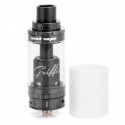 Authentic GeekVape Griffin 25 6ml RTA Rebuildable Tank Atomizer - Black, Stainless Steel + Glass, Top Airflow