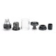 Pre-order Authentic GeekVape Griffin 25 6ml RTA Rebuildable Tank Atomizer - Black, Stainless Steel + Glass, Top Airflow