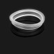 Authentic SMOKTech Micro TFV4 Replacement Silicone Sealing O-Ring - White (5 PCS)