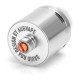 Authentic Augvape Druid RDA Rebuildable Dripping Atomizer - Silver, Stainless Steel, 22mm Diameter
