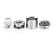 Authentic Augvape Druid RDA Rebuildable Dripping Atomizer - Silver, Stainless Steel, 22mm Diameter