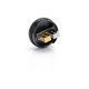 Authentic Oumier Monkey King RDA Rebuildable Dripping Atomizer - Black, 316 Stainless Steel + Glass, 22mm Diameter