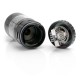 Authentic SMOK SMOKTech TF-RDTA Rebuildable Atomizer - Black, Stainless Steel + Pyrex Glass, 24.5mm Diameter