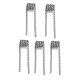 Authentic ADVKEN Quad Twisted 26 AWG x 4 Pre-Coiled Wires for Rebuildable Atomizers - Silver (5 PCS)