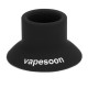 Authentic Vapesoon Silicone Suction Cap for E-cigarettes - Black