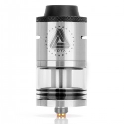 Authentic IJOY Limitless RDTA Rebuildable Dripping Tank Atomizer - Silver, Stainless Steel, 4ml