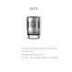 Authentic SMOKTech SMOK V8-T8 Coil Head for TFV8 CLOUD BEAST Tank - Silver, Stainless Steel, 0.15 Ohm (3 PCS)