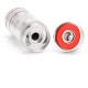 Authentic Youde UD EZ RTA Rebuildable Tank Atomizer - Silver, Stainless Steel, 4ml, 22mm Diameter