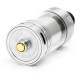 Authentic OBS Crius Plus RTA Rebuildable Tank Atomizer - Silver, Stainless Steel + Glass, 5.8ml, 25mm Diameter