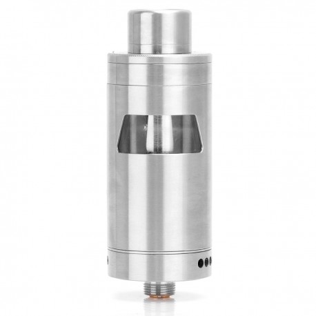 Authentic Wotofo Conqueror RTA Rebuildable Tank Atomizer - Silver, Stainless Steel, 4ml, 22mm Diameter