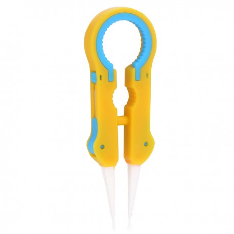 Authentic Vapesoon Tweezers for E-s - Yellow, Nylon + Ceramic, 7~24mm