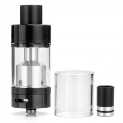 Authentic EHPRO Billow V3 Plus RTA Rebuildable Dripping Atomizer - Black, Stainless Steel, 5.4ml, 25mm Diameter