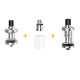 Authentic Aspire Nautilus X 4ml Adapter Kit - Silver, Stainless Steel + Glass, 21.5mm Diameter