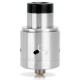 Authentic Uwell Rafale X RDA Rebuildable Dripping Atomizer - Silver, Stainless Steel, 24mm Diameter