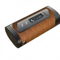 Pre-order Authentic Pioneer4you IPV6X 200W TC VW Variable Wattage Box Mod - Brown, Aluminum Alloy + Carbon, 10~200W, 2 x 18650