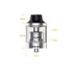 Authentic CoilArt MAGE RTA Rebuildable Tank Atomizer - Silver, Stainless Steel, 3.5ml, 24mm Diameter