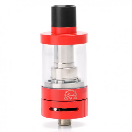 Authentic Innokin iSub V Sub OhmTank Clearomizer - Red, Stainless Steel, 3ml, 0.5 Ohm