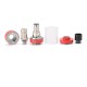 Authentic Innokin iSub V Sub OhmTank Clearomizer - Red, Stainless Steel, 3ml, 0.5 Ohm