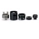 Authentic WOTOFO The Troll RDA V2 Rebuildable Dripping Atomizer - Black, Stainless Steel, 22mm Diameter