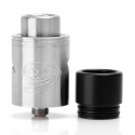 Authentic WOTOFO The Troll RDA V2 Rebuildable Dripping Atomizer - Silver, Stainless Steel, 22mm Diameter