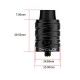 Authentic Fumytech Cyclon RDA Rebuildable Dripping Atomizer - Black, Stainless Steel, 25mm Diameter