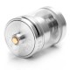 Authentic Sigelei Moonshot 24mm 200W Capable RTA Rebuildable Atomizer - Silver, Stainless Steel, 3ml, 24mm diameter