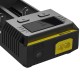 Authentic Nitecore NEW I2 Dual-Slot Li-ion Battery Charger - Black, UK Plug