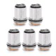 Authentic KAEES Vane Tank Clearomizer Replacement Coil Head - Silver, Stainless Steel, 0.5 Ohm (5 PCS)