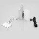 Authentic Joyetech eVic VTwo Mini w/ CUBIS Pro Atomizer Full Kit - White, 1~75W, 1 x 18650, 4ml, 22mm Diameter
