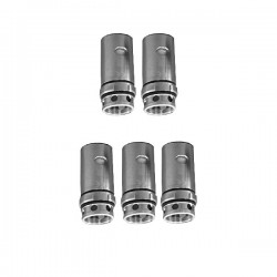 Authentic Vaporesso cCELL Coil Head for Guardian Tank / Target Mini Kit - Silver, Stainless Steel, 1.4 Ohm (5 PCS)