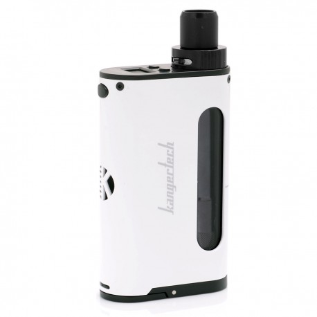 Authentic Kanger CUPTI 75W All-In-One TC VW Variable Wattage Starter Kit - White, 1~75W, 1 x 18650, 5ml