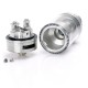 Authentic Eleaf Lemo 3 RTA Rebuildable Tank Atomizer - Silver, Stainless Steel, 4ml, 23mm Diameter