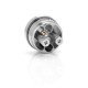 Authentic Fumytech Cyclon RDA Rebuildable Dripping Atomizer - Silver, Stainless Steel, 25mm Diameter