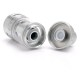 Authentic Freemax Scylla SV Sub Ohm Tank Clearomizer - Silver, 316 Stainless Steel, 4ml, 0.5 Ohm, 22mm Diameter
