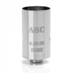 Authentic Artery Summa Replacement ASC Coil Head - Silver, Stainless Steel, 0.8 Ohm