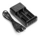 [Ships from Bonded Warehouse] Authentic Nitecore NEW I2 Dual-Slot Li-ion Battery Charger - Black, EU Plug