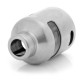 Authentic Vaporesso Nalu RDA Reuildable Dripping Atomizer - Silver, Stainless Steel, 24mm Diameter