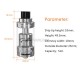 Pre-order Authentic GeekVape Griffin 25 Plus RDTA Rebuildable Atomizer - Silver, Stainless Steel, 5ml, 25mm Diameter