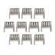Authentic SMOKTech SMOK TFV8 V8 RBA 8 Core Fused Clapton Heating Coils - Silver, Stainless Steel, 0.3 Ohm (10 PCS)