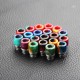 510 Drip Tip for E- Atomizers - Random Color, Epoxy Resin, 16mm