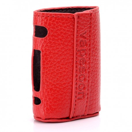 Authentic Vapesoon Protective Case / Sleeve for Pico 75W Box Mod - Red, PU Leather