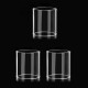 Authentic SMOKTech SMOK TFV8 Clearomizer Replacement Glass Tube - Transparent, 25.5mm Diameter (3 PCS)